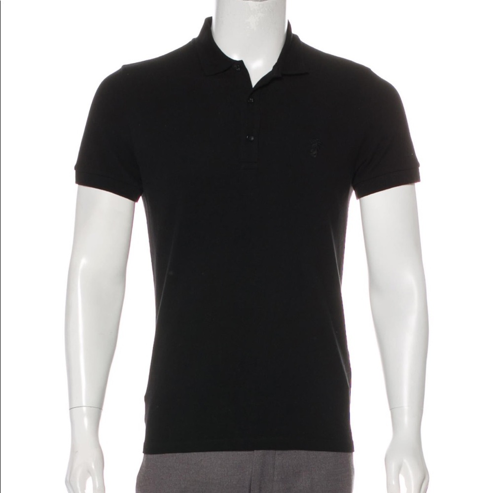 Versace Black Polo shirt